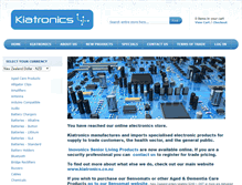 Tablet Screenshot of kiatronics.com